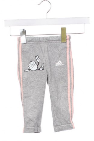 Pantaloni de trening, pentru copii Adidas, Mărime 9-12m/ 74-80 cm, Culoare Gri, Preț 61,99 Lei