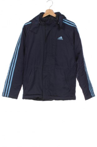 Kinderjacke Adidas, Größe 12-13y/ 158-164 cm, Farbe Blau, Preis 18,99 €