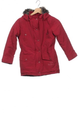 Kinderjacke Pepe Jeans, Größe 8-9y/ 134-140 cm, Farbe Rot, Preis 36,99 €