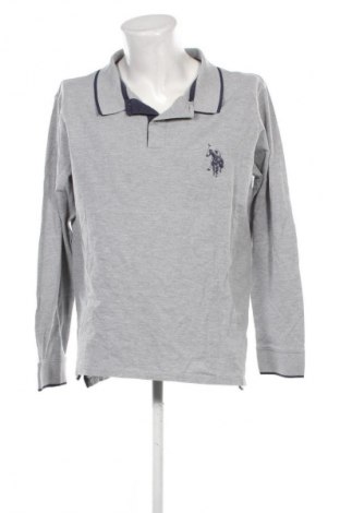 Мъжка блуза U.S. Polo Assn., Размер XXL, Цвят Сив, Цена 19,99 лв.