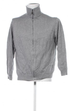 Herren Strickjacke Peter Fitch, Größe L, Farbe Grau, Preis € 11,99