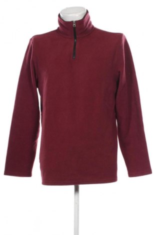 Ανδρική μπλούζα fleece Bpc Bonprix Collection, Μέγεθος M, Χρώμα Κόκκινο, Τιμή 30,99 €