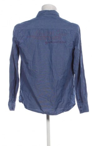 Herrenhemd Unbranded, Größe L, Farbe Blau, Preis € 4,99