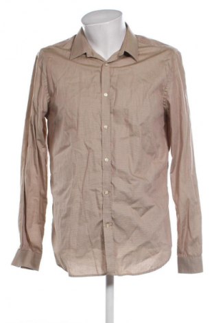 Herrenhemd Kenneth Cole, Größe L, Farbe Beige, Preis € 13,99