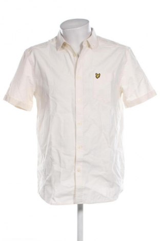 Herrenhemd Lyle & Scott, Größe L, Farbe Ecru, Preis 55,24 €