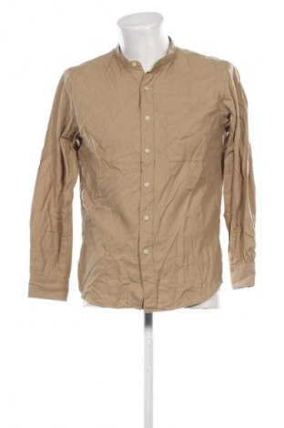 Herrenhemd Uniqlo, Größe M, Farbe Beige, Preis 23,99 €