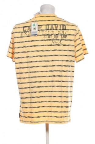 Herren T-Shirt Camp David, Größe XXL, Farbe Orange, Preis € 22,99