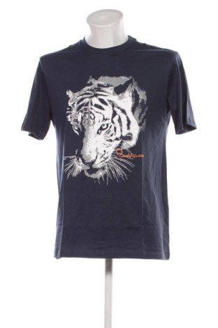 Tricou de bărbați Cavalli Class, Mărime L, Culoare Albastru, Preț 290,82 Lei