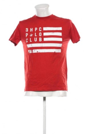 Herren T-Shirt Polo Club, Größe S, Farbe Rot, Preis 10,99 €