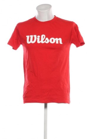 Herren T-Shirt Wilson, Größe S, Farbe Rot, Preis 15,00 €