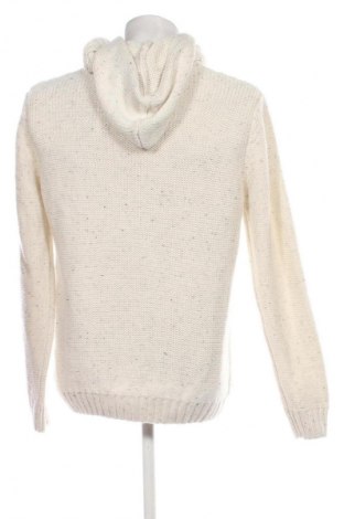 Herrenpullover Bershka, Größe L, Farbe Weiß, Preis € 10,99