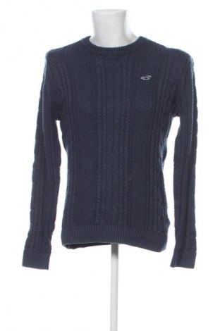 Męski sweter Hollister, Rozmiar L, Kolor Niebieski, Cena 157,99 zł