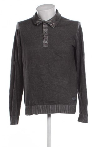 Herrenpullover Identic, Größe M, Farbe Grau, Preis € 12,99