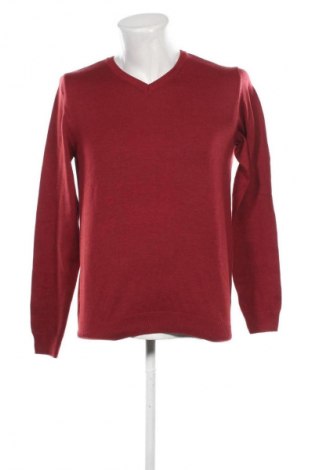 Herrenpullover Jean Pascale, Größe M, Farbe Rot, Preis € 11,99