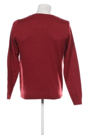 Herrenpullover Jean Pascale, Größe M, Farbe Rot, Preis € 11,99