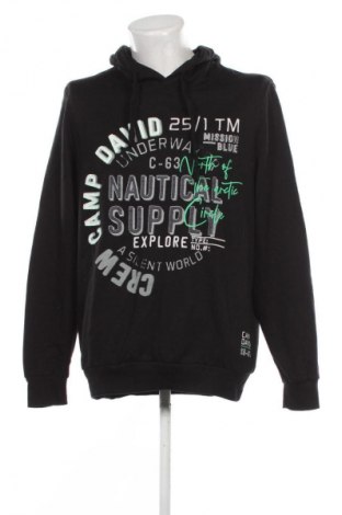 Herren Sweatshirt Camp David, Größe S, Farbe Schwarz, Preis 22,99 €