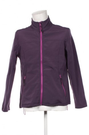 Ανδρική ζακέτα fleece Sports, Μέγεθος L, Χρώμα Βιολετί, Τιμή 8,99 €