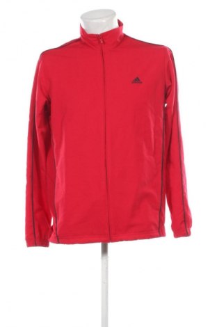 Herrenjacke Adidas, Größe M, Farbe Rot, Preis € 30,99