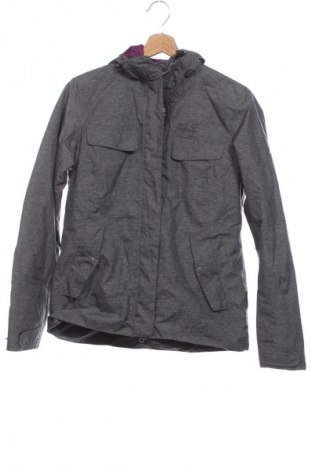 Damenjacke Jack Wolfskin, Größe S, Farbe Grau, Preis 56,99 €