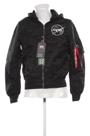 Ανδρικό μπουφάν Alpha Industries, Μέγεθος S, Χρώμα Μαύρο, Τιμή 132,17 €