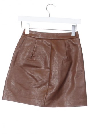 Fustă Stradivarius, Mărime XXS, Culoare Maro, Preț 48,47 Lei