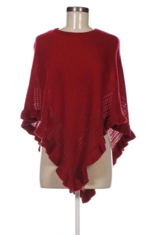 Poncho, Größe L, Farbe Rot, Preis 9,99 €