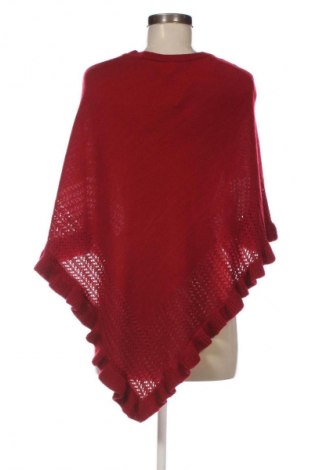 Poncho, Größe L, Farbe Rot, Preis 9,99 €