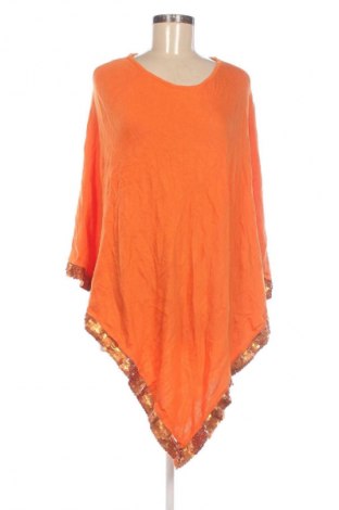 Poncho Ashley Brooke, Größe L, Farbe Orange, Preis € 12,99