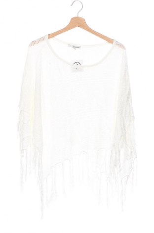 Poncho Tally Weijl, Größe XXS, Farbe Weiß, Preis € 7,99