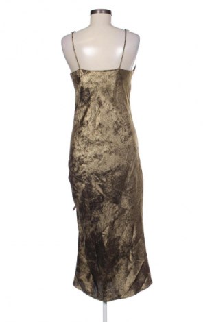 Kleid Zara, Größe S, Farbe Golden, Preis 23,99 €