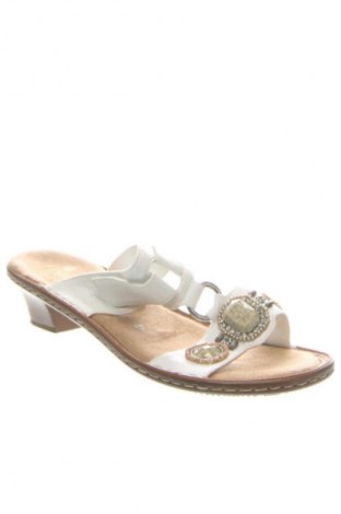 Pantolette Rieker, Größe 39, Farbe Weiß, Preis € 45,48