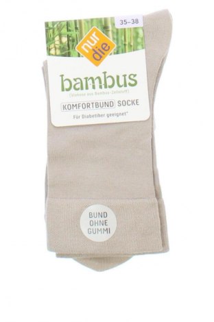 Чорапи Nur Die, Размер S, Цвят Бежов, Цена 6,64 €