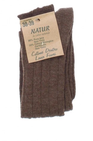 Socken Unbranded, Größe M, Farbe Braun, Preis 9,99 €