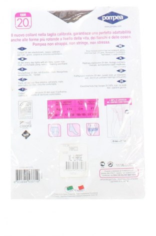 Pančuchy. Pompea, Veľkosť XL, Farba Hnedá, Cena  13,95 €