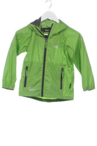 Płaszcz przeciwdeszczowy Trespass, Rozmiar 4-5y/ 110-116 cm, Kolor Zielony, Cena 123,34 zł
