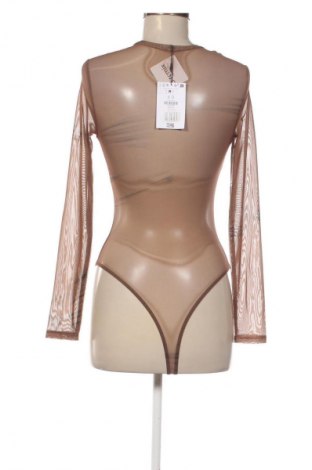 Dámská halenka -body  Bershka, Velikost S, Barva Hnědá, Cena  283,00 Kč