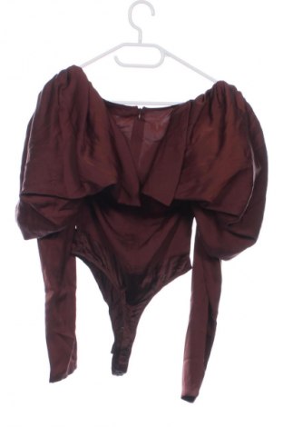 Γυναικεία μπλούζα-Κορμάκι Misspap, Μέγεθος S, Χρώμα Καφέ, Τιμή 39,00 €