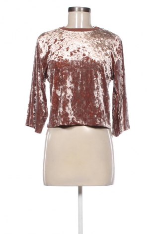 Bluză de femei Bershka, Mărime XS, Culoare Maro, Preț 26,99 Lei