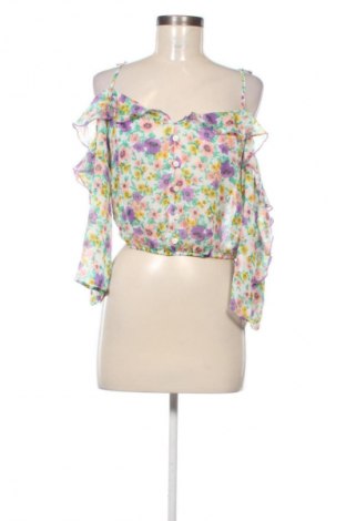 Damen Shirt Bershka, Größe M, Farbe Mehrfarbig, Preis 5,99 €