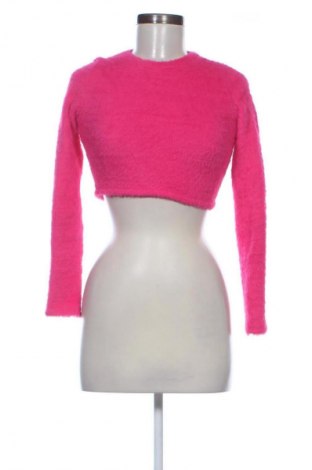 Дамска блуза Bershka, Размер XS, Цвят Розов, Цена 4,60 €