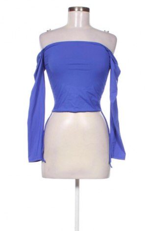 Γυναικεία μπλούζα Bershka, Μέγεθος S, Χρώμα Μπλέ, Τιμή 9,78 €