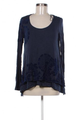 Дамска блуза Desigual, Размер M, Цвят Син, Цена 18,40 €
