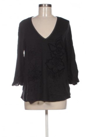 Дамска блуза Desigual, Размер XL, Цвят Черен, Цена 21,47 €