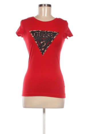 Bluzka damska Guess, Rozmiar S, Kolor Czerwony, Cena 133,96 zł