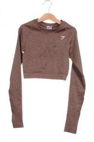 Dámska blúza Gymshark, Veľkosť XS, Farba Hnedá, Cena  12,95 €