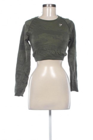Γυναικεία μπλούζα Gymshark, Μέγεθος L, Χρώμα Πράσινο, Τιμή 11,99 €