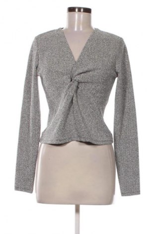 Bluzka damska H&M, Rozmiar M, Kolor Srebrzysty, Cena 21,99 zł