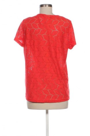 Bluzka damska Jacqueline De Yong, Rozmiar L, Kolor Czerwony, Cena 28,99 zł