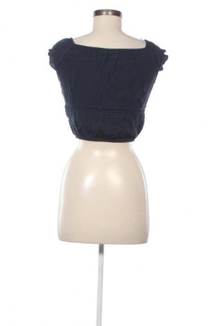 Дамска блуза Pull&Bear, Размер S, Цвят Син, Цена 4,60 €