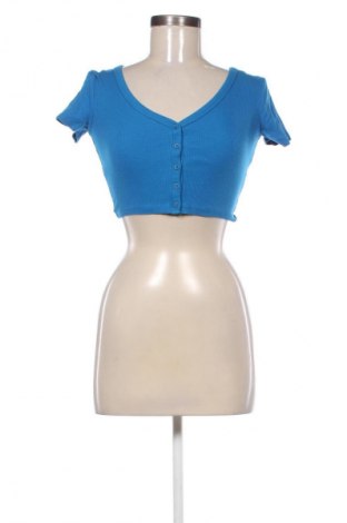 Bluzka damska Pull&Bear, Rozmiar S, Kolor Niebieski, Cena 98,92 zł
